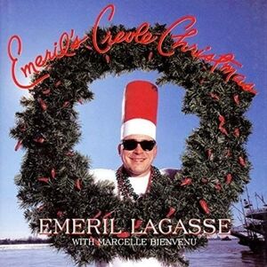 Emeril's Creole Christmas by Emeril Lagasse (1997, Hardcover) Cajun New Orleans